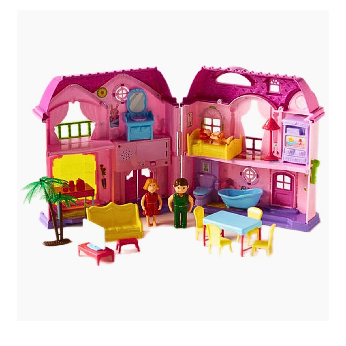 GENERICO - CASA DE MUÑECA CON LUCES Y MUSICAL