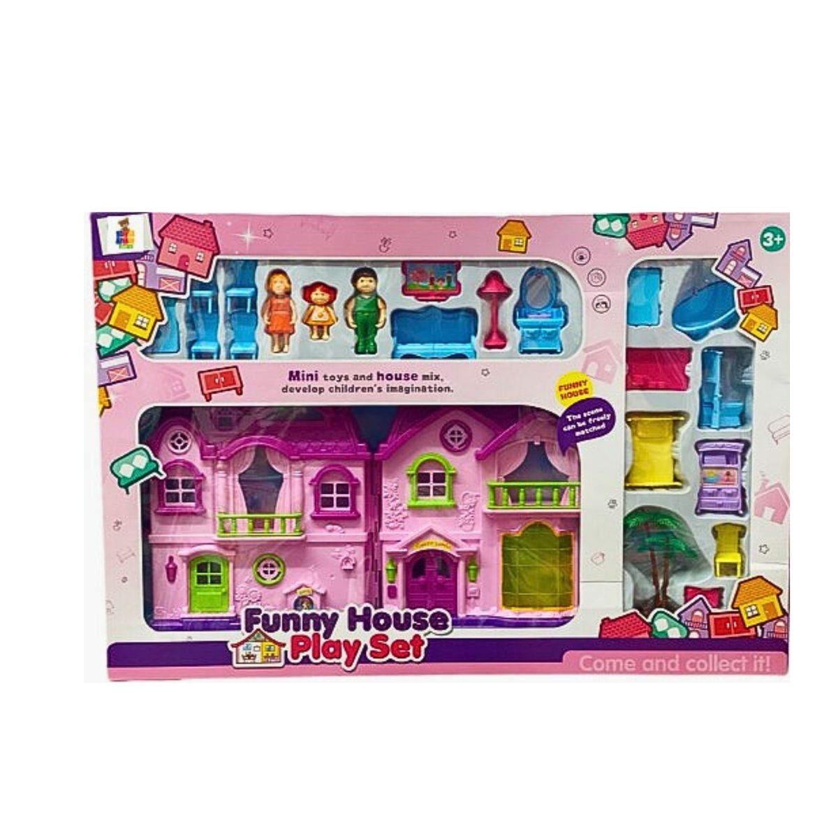 GENERICO - CASA DE MUÑECA CON LUCES Y MUSICAL