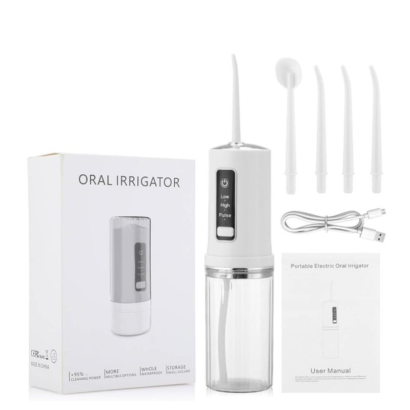 GENERICO - Irrigador dental de agua con 3 modos
