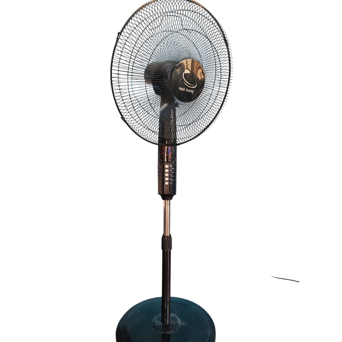 WELL BEING - Ventilador de Pedestal 18” con Control Remoto Pantalla LED y Timer 75h