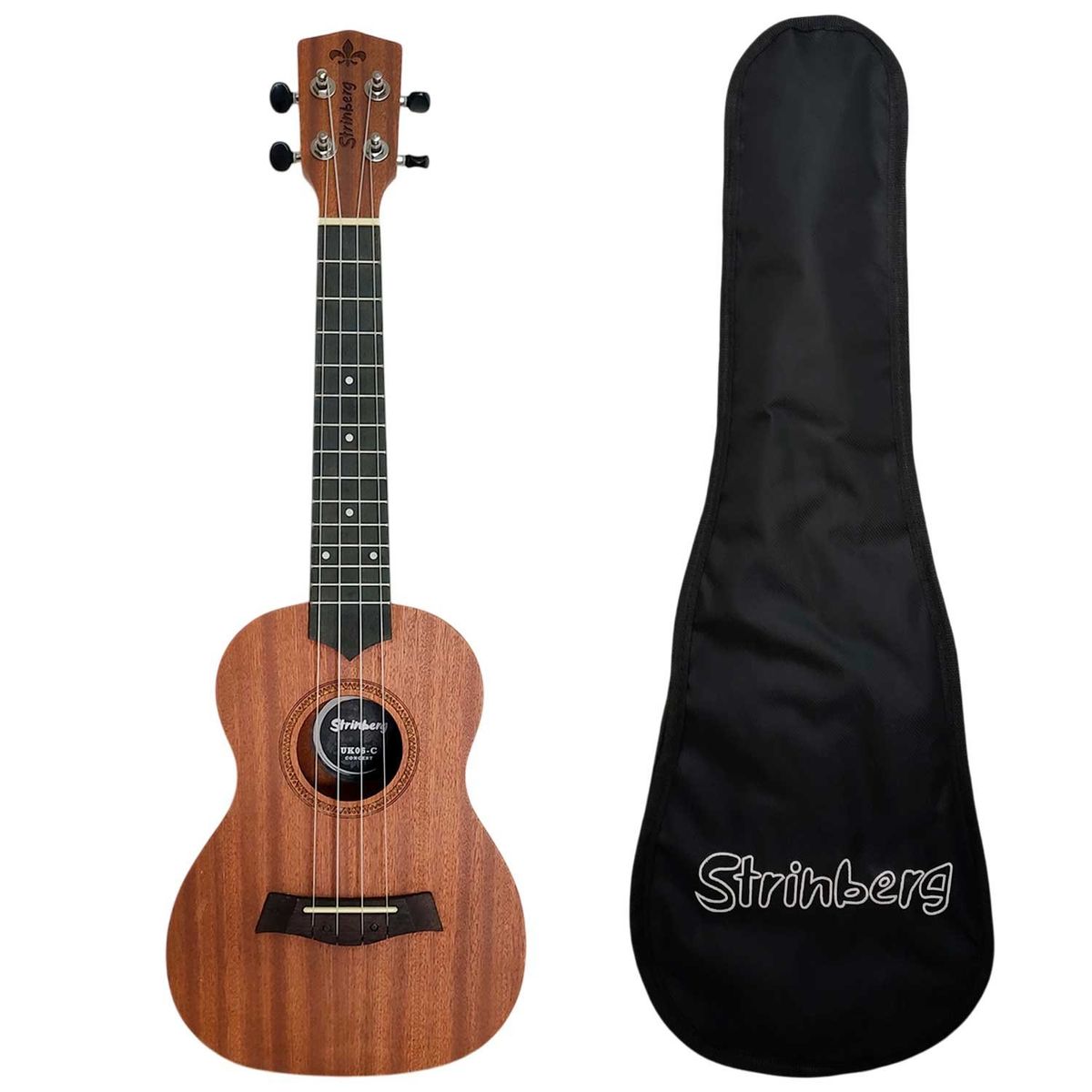 GENERICO - Ukelele Concierto Buen Sonido Clavijeros Hidraulicos y Funda