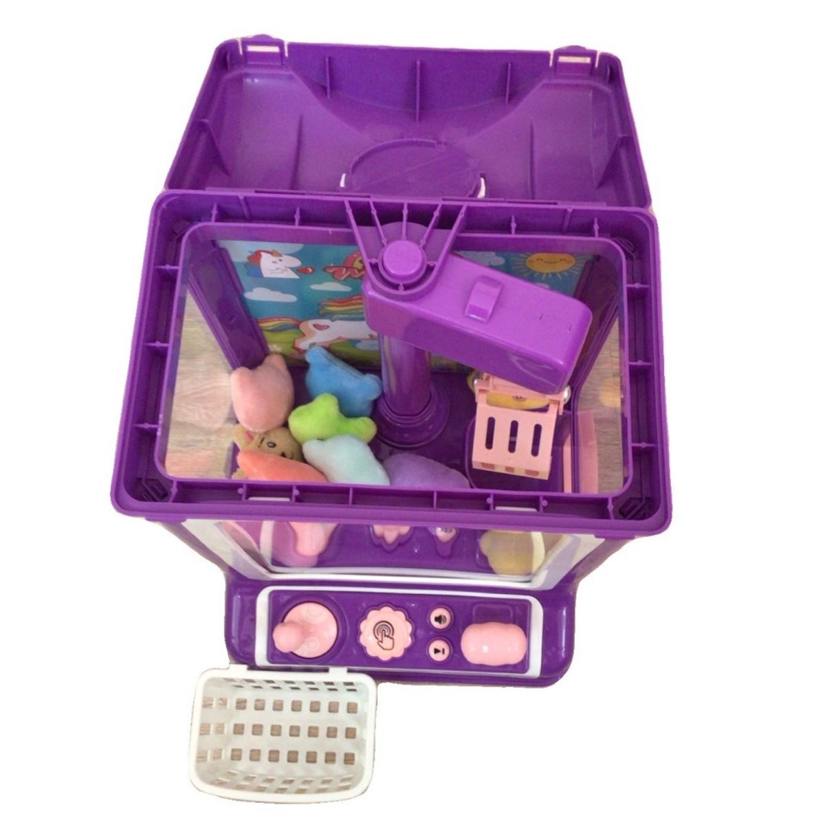 GENERICO - MÁQUINA ATRAPA PELUCHES VERSIÓN MINIATURA