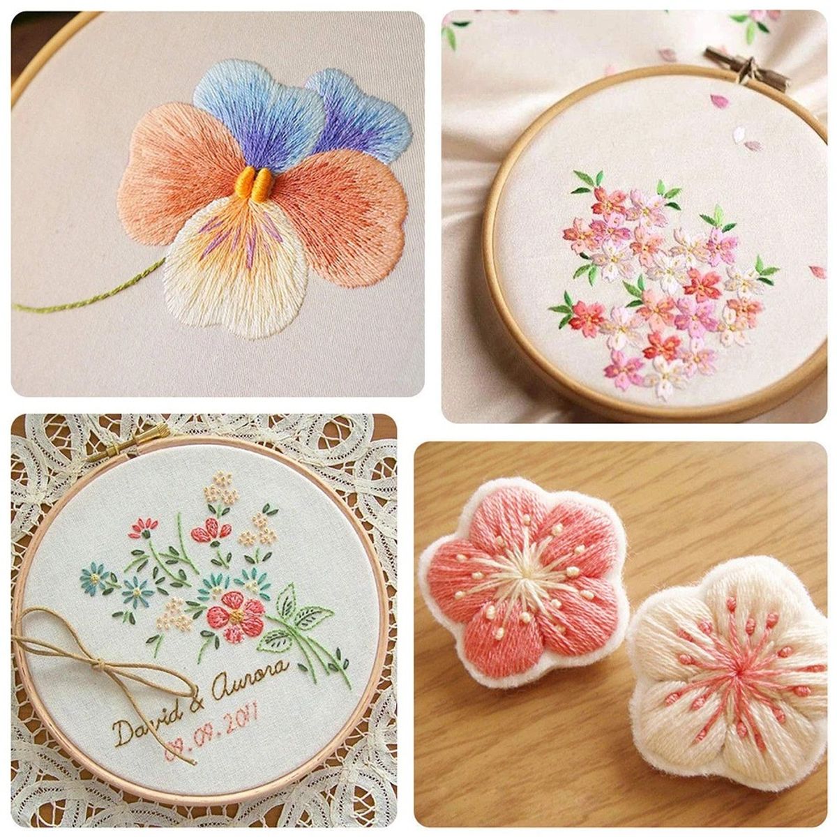 GENERICO - Hilo para bordar de algodón 100 UN