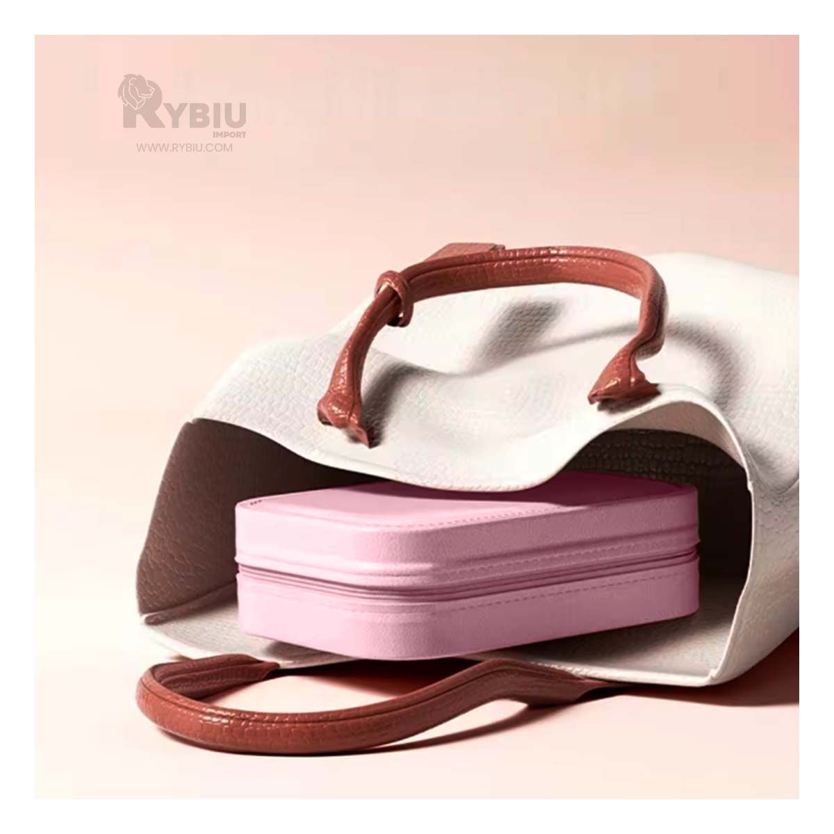 GENERICO - Organizador Moderno para Anillo en Rosado Y+Gift Stickers