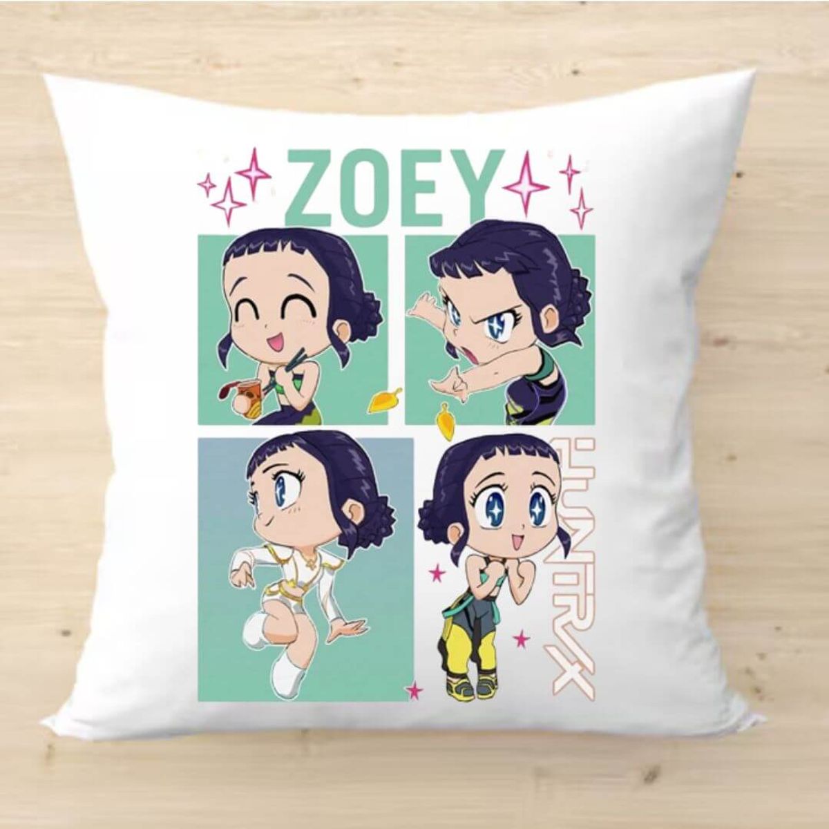 Almohada Cojin Zoe Guerreras Kpop Peluche - Mide 40x40 cms, marca GENERICO - Foto Principal
