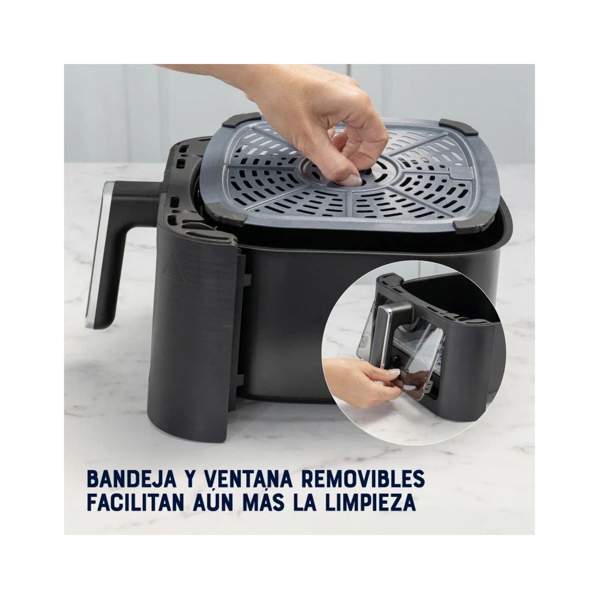 OSTER - FREIDORA DE AIRE DIGITAL OSTER DE 6 LITROS DIAMOND FORCE CKSTAF60WDDF