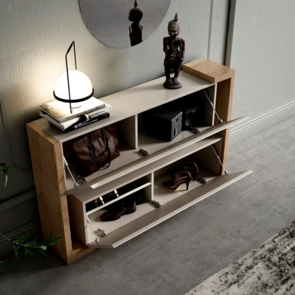 TU MESITA - Estante Zapatero Pelú Blanco 99cm TU MESITA