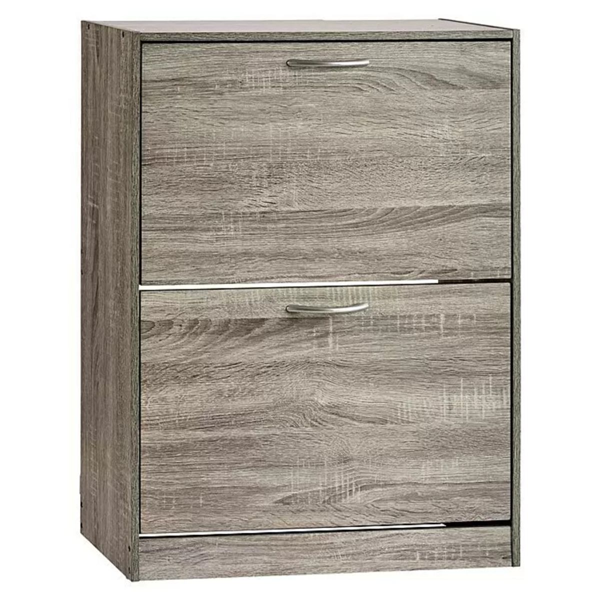 TU MESITA - Zapatera Clásica Alberta 2 puertas TU MESITA color Gris