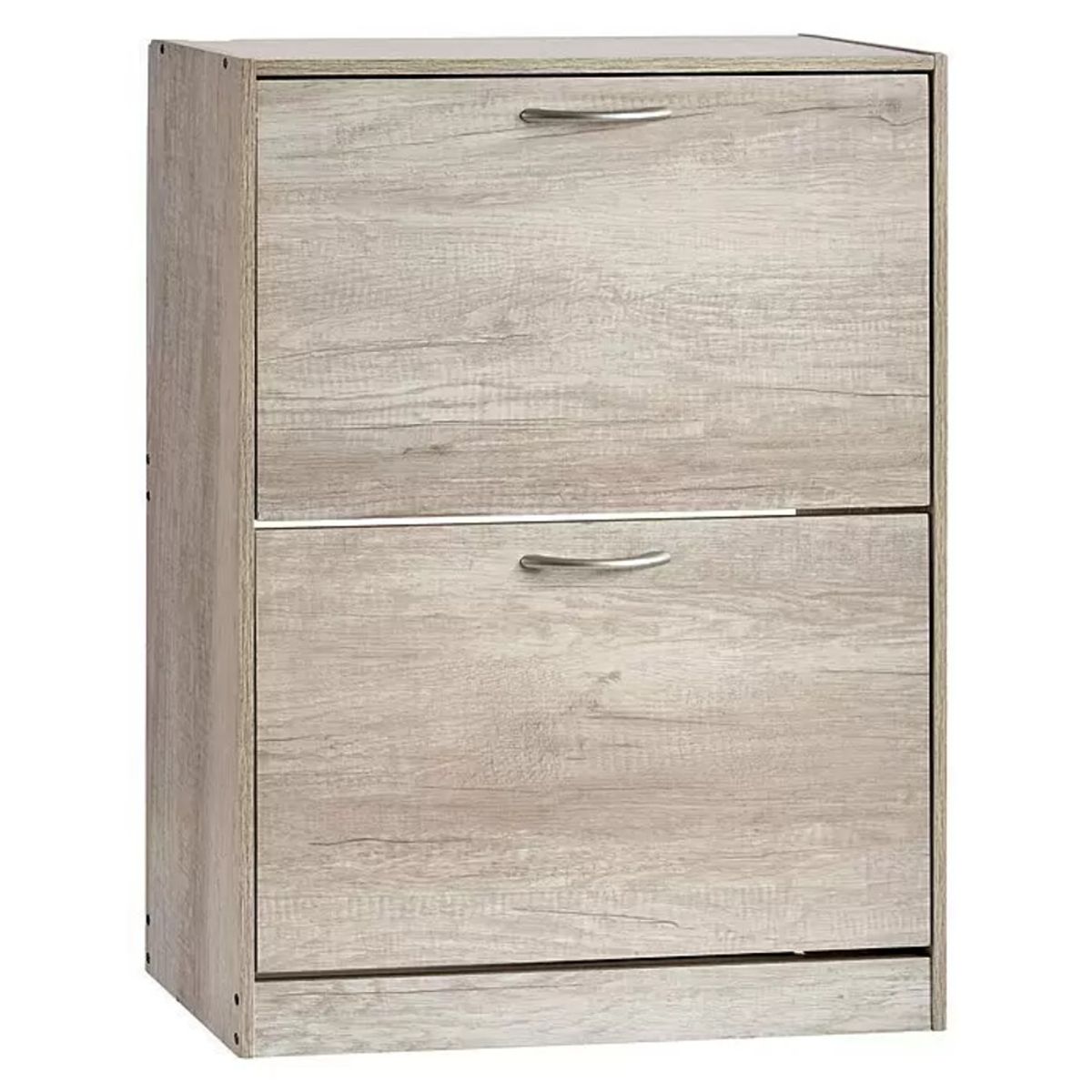 TU MESITA - Zapatera Clásica Alberta 2 puertas TU MESITA color Ceniza