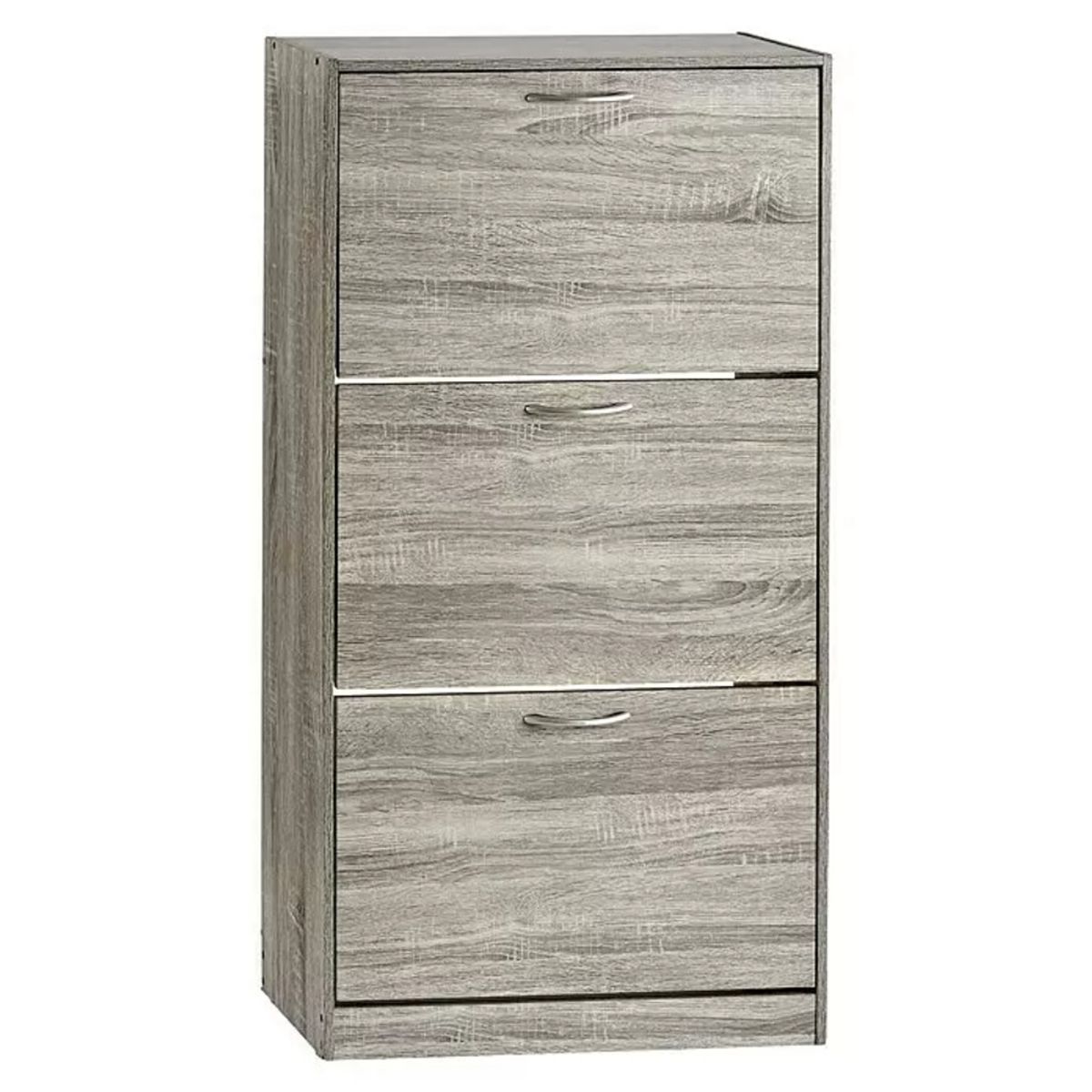 TU MESITA - Zapatera Clásica Alberta 3 puertas TU MESITA color Gris