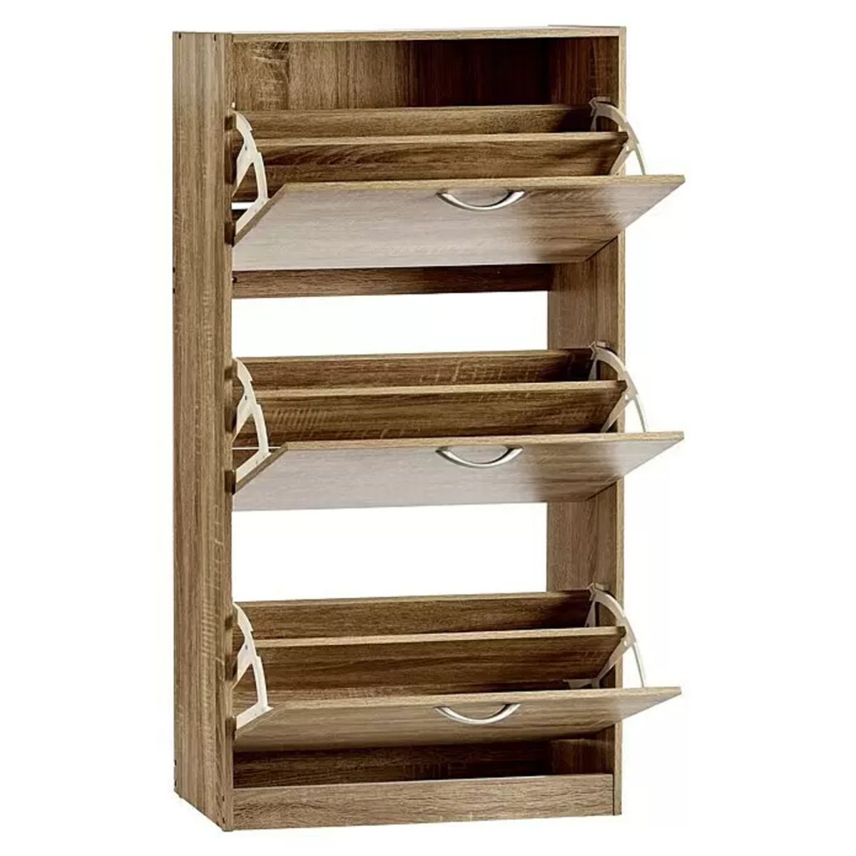 TU MESITA - Zapatera Clásica Alberta 3 puertas TU MESITA color Marrón