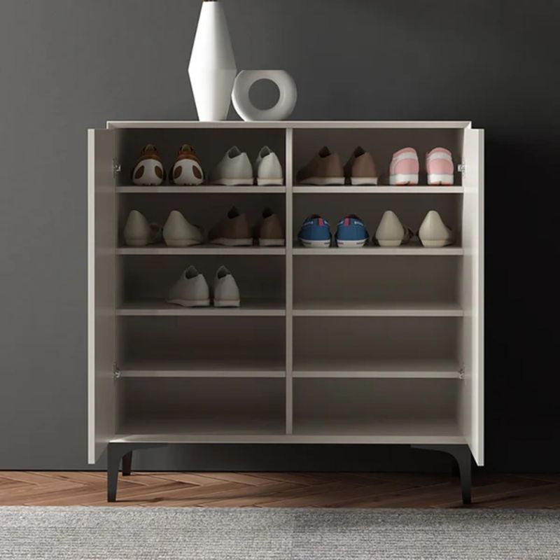 TU MESITA - Zapatera Minimalista Mónica 2 puertas TU MESITA color Blanco