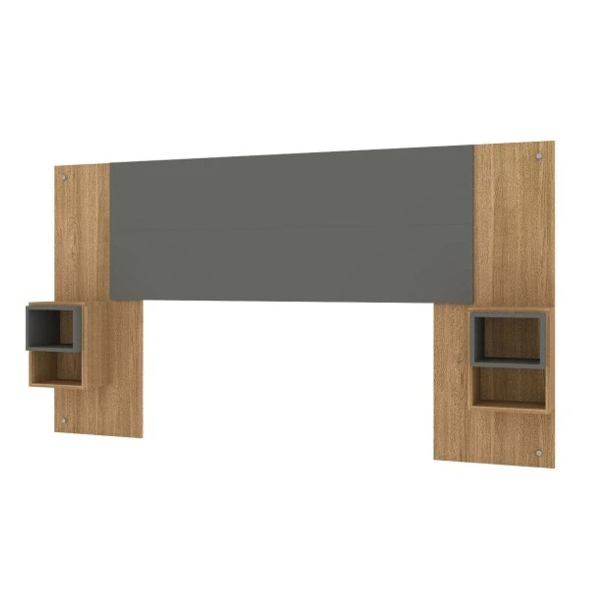 TU MESITA - Cabecera de Cama Miriam 2 plazas color MarrónGris TU MESITA