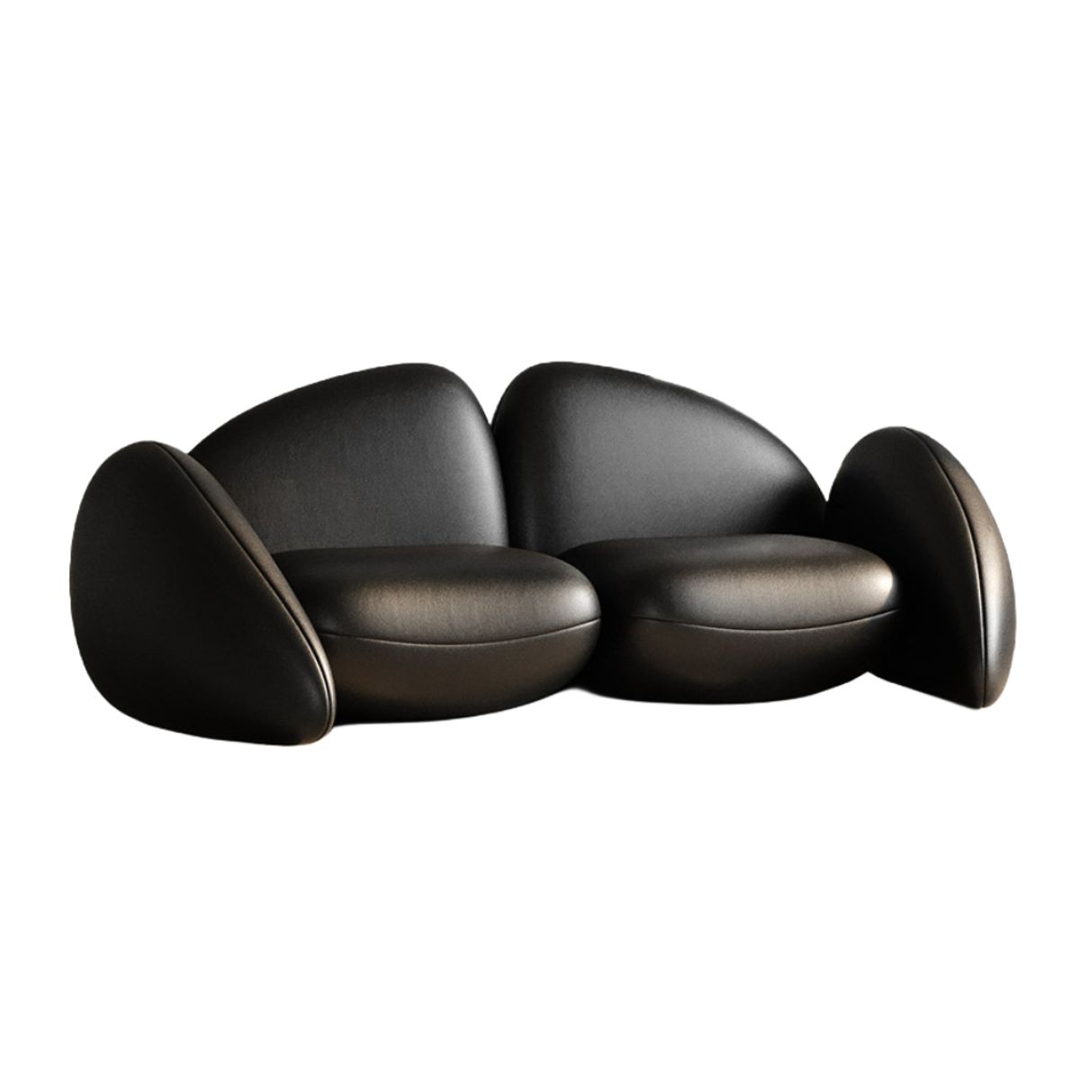 SHEGOSE - SG SOFA 2 CUERPOS BAKEZO NEGRO