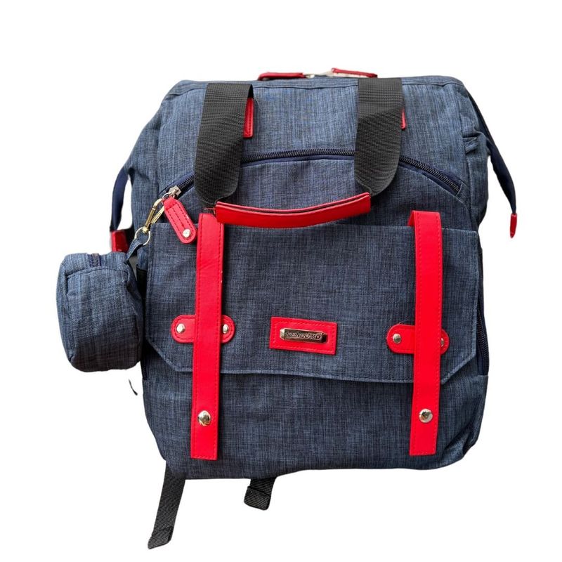 GENERICO - Mochilas Pañaleras Para Bebé Azul