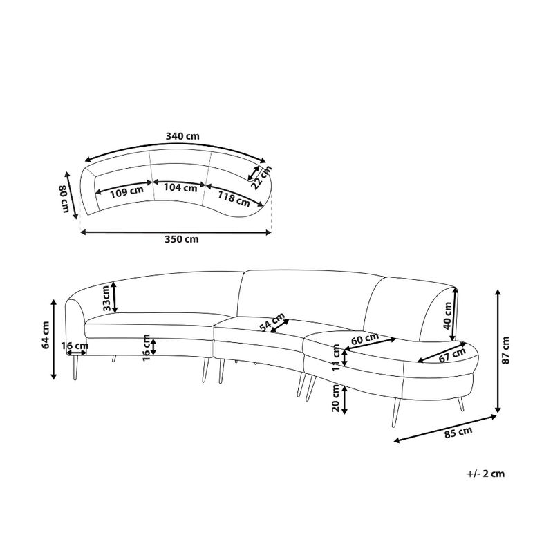 SHEGOSE - SG SOFA 3 CUERPOS KENNETH ROSADO