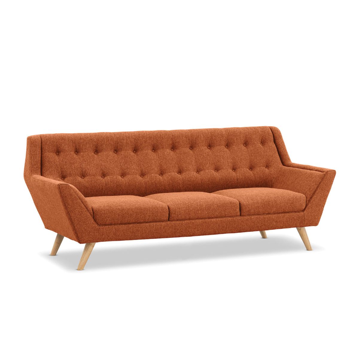 SHEGOSE - SG SOFA 3 CUERPOS JORIM NARANJA