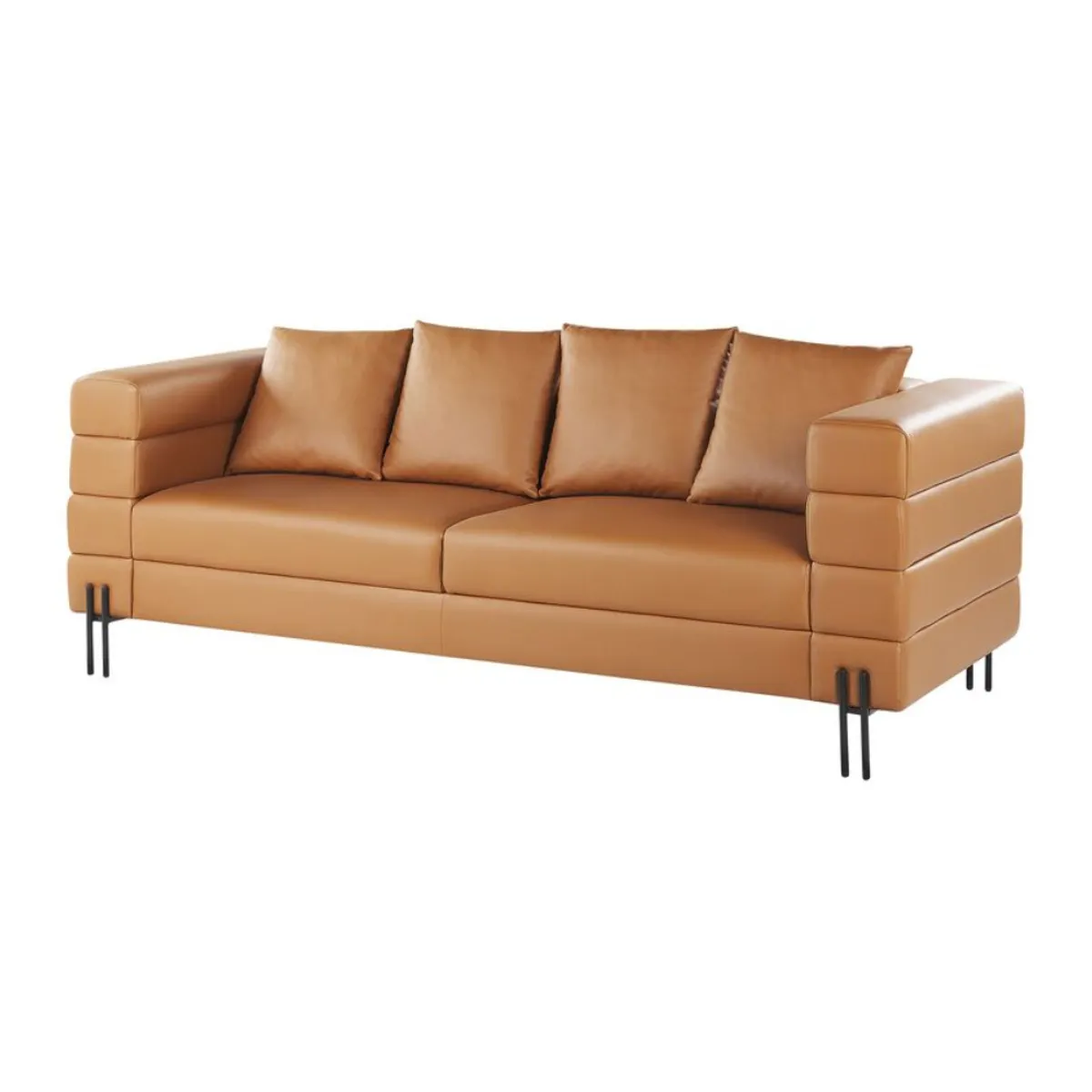 SHEGOSE - SG SOFA 3 CUERPOS BOLIC MARRON CLARO