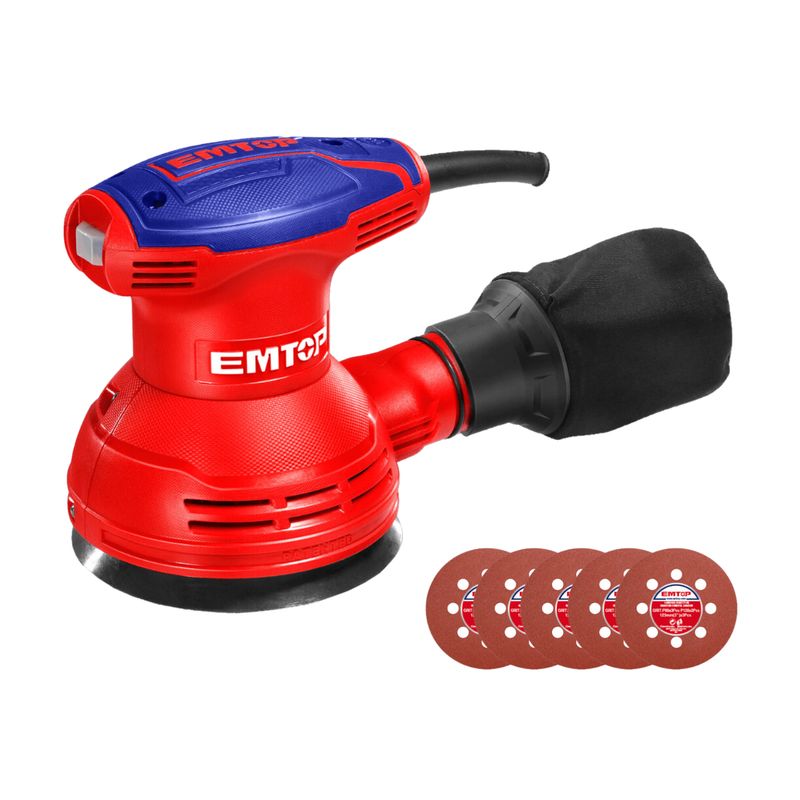 EMTOP - Lijadora roto orbital 320w Emtop