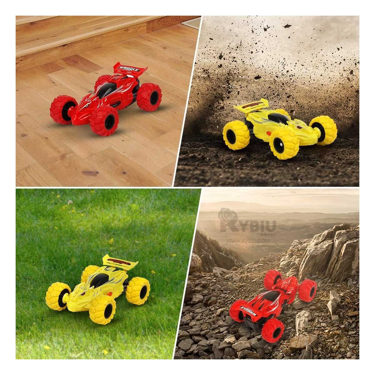 GENERICO - Vehiculo Ergonomico para Infante en Amarillo Y+Gift Stickers