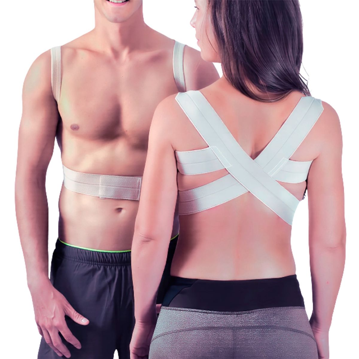 COVER - CORRECTOR DE POSTURA ELASTICADO COMPLETO TALLA L