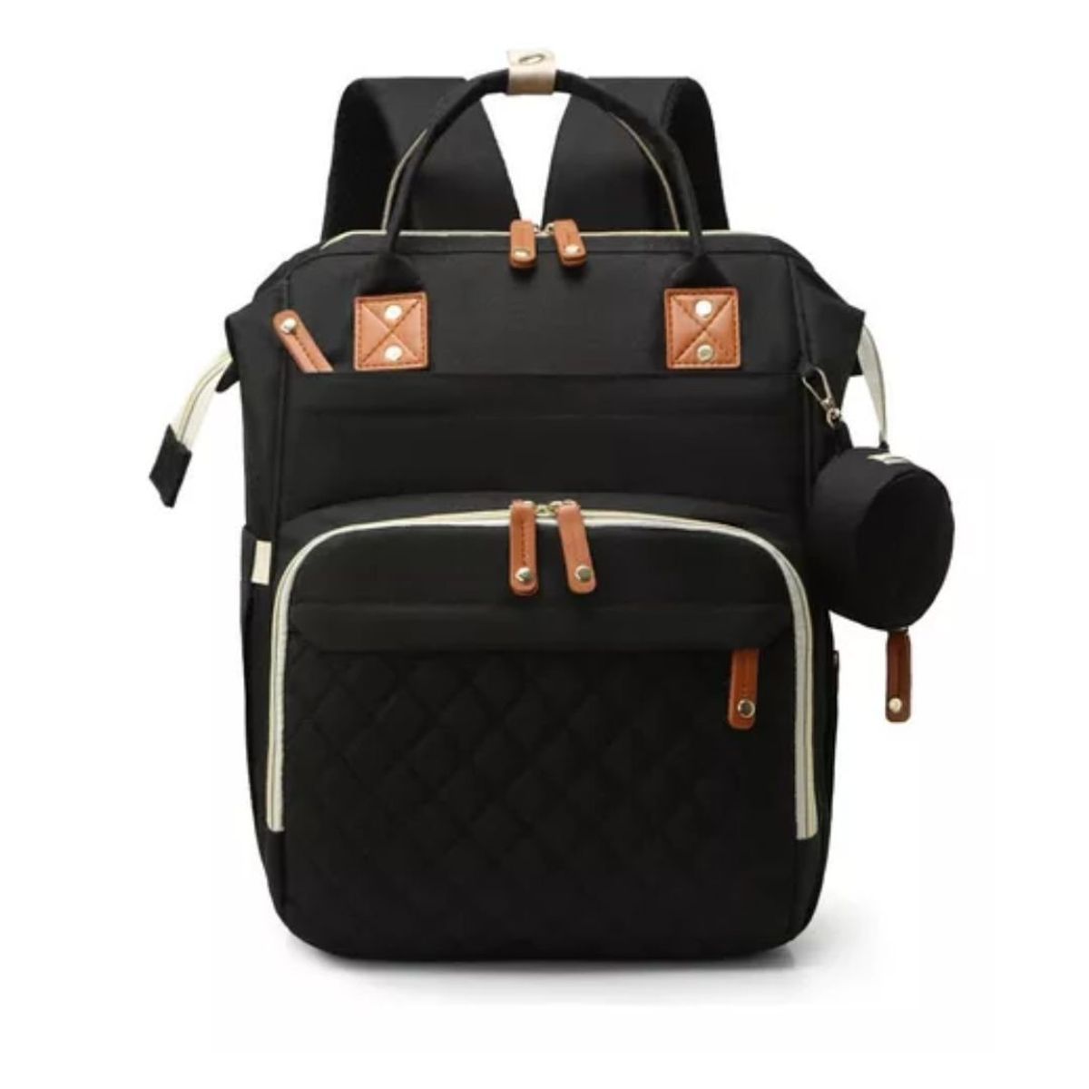 GENERICO - BOLSO MOCHILA MATERNAL PAÑALERA ENTRADA USB Y MONEDERO