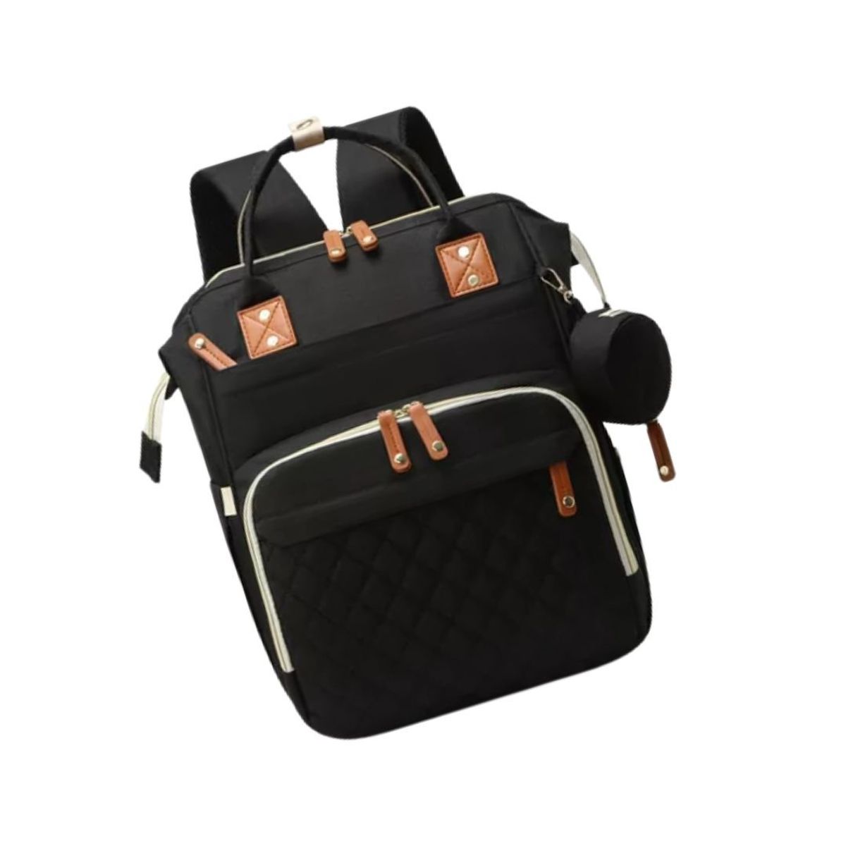 GENERICO - BOLSO MOCHILA MATERNAL PAÑALERA ENTRADA USB Y MONEDERO