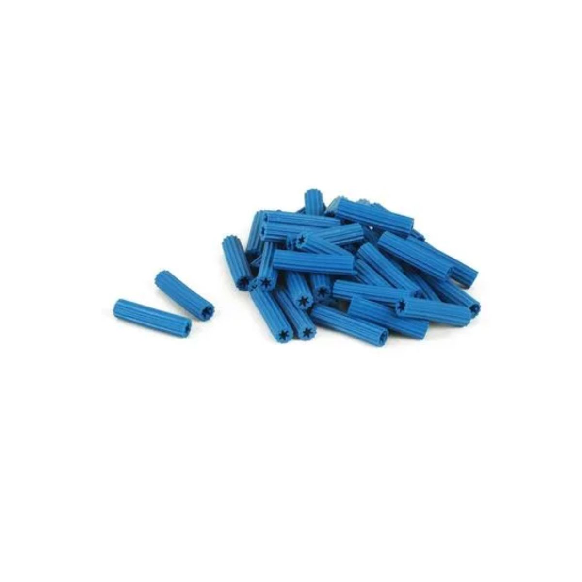 C AND A TOOLS - Tarugo de PVC 5/16" x 50 unidades - Azul