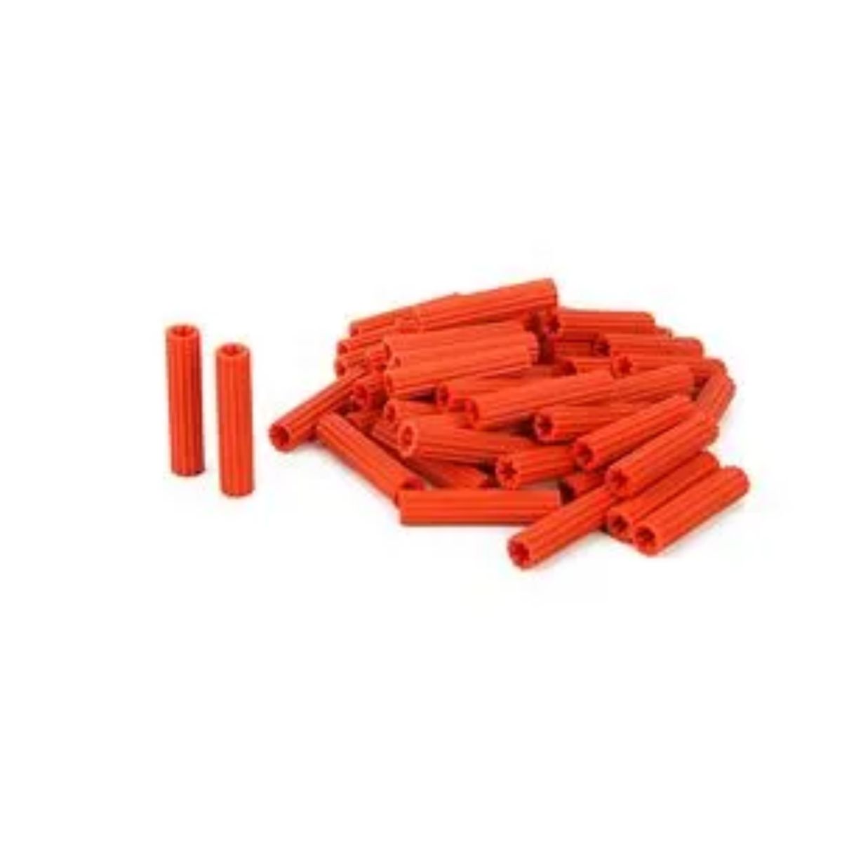 C AND A TOOLS - Tarugo de PVC 3/8" x 50 unidades - Naranja