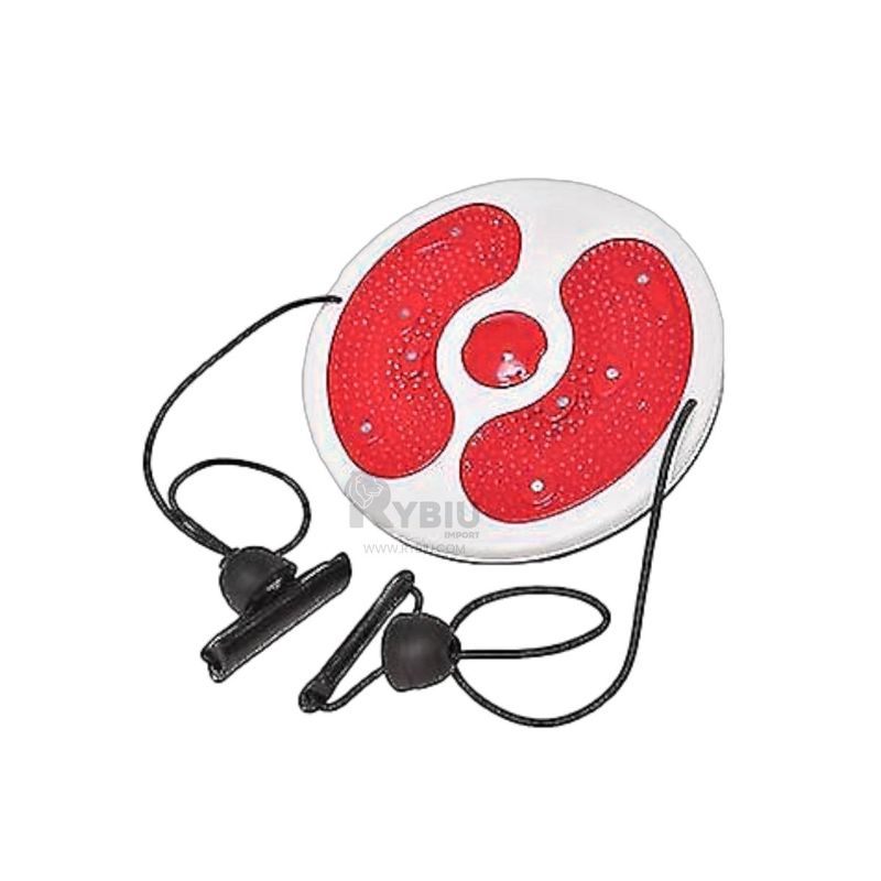 GENERICO - Base Circular Fitness con Ligas en Rojo Y+Post-it Adhesivos