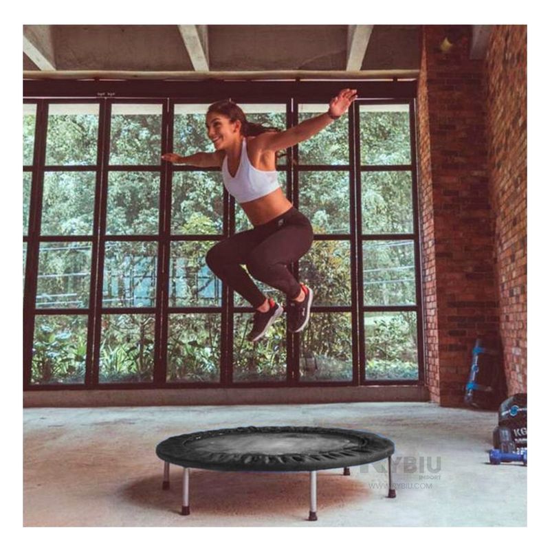 GENERICO - Trampolin Resistente de Tamaño S en Negro Y+Papel de Regalo