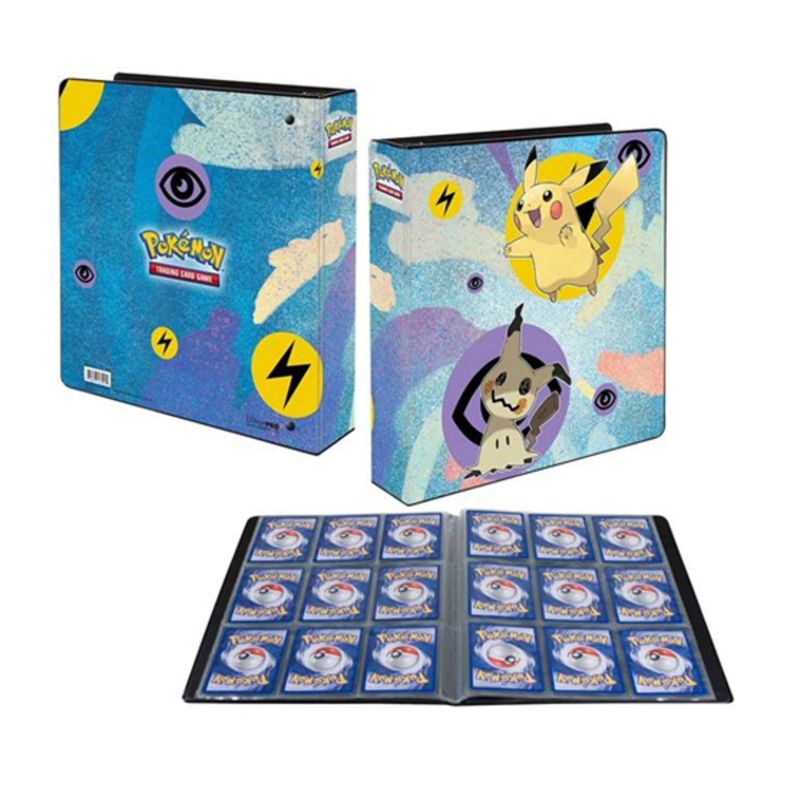 POKEMON - POKEMON FOLDER CARTAS 9 BOLSILLOS ULTRA PRO PIKACHU MIMIKYU