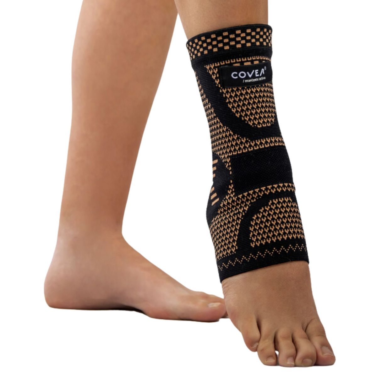 COVER - TOBILLERA DE FIBRA DE COBRE TALLA M