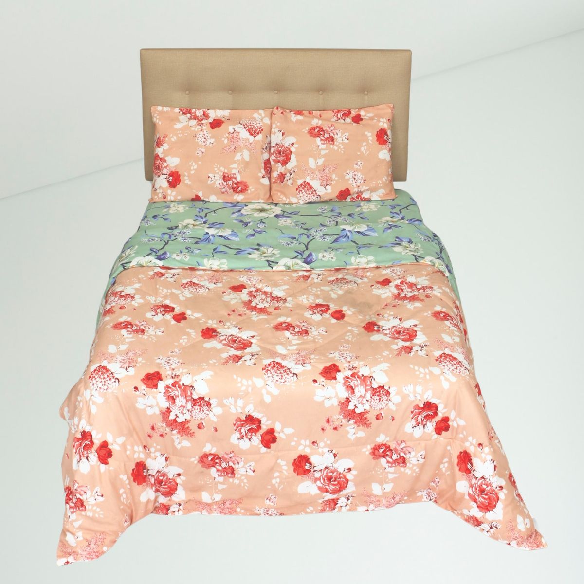 ESKIMOPERU - EDREDÓN DE 2 PLAZAS REVERSIBLE GOLD