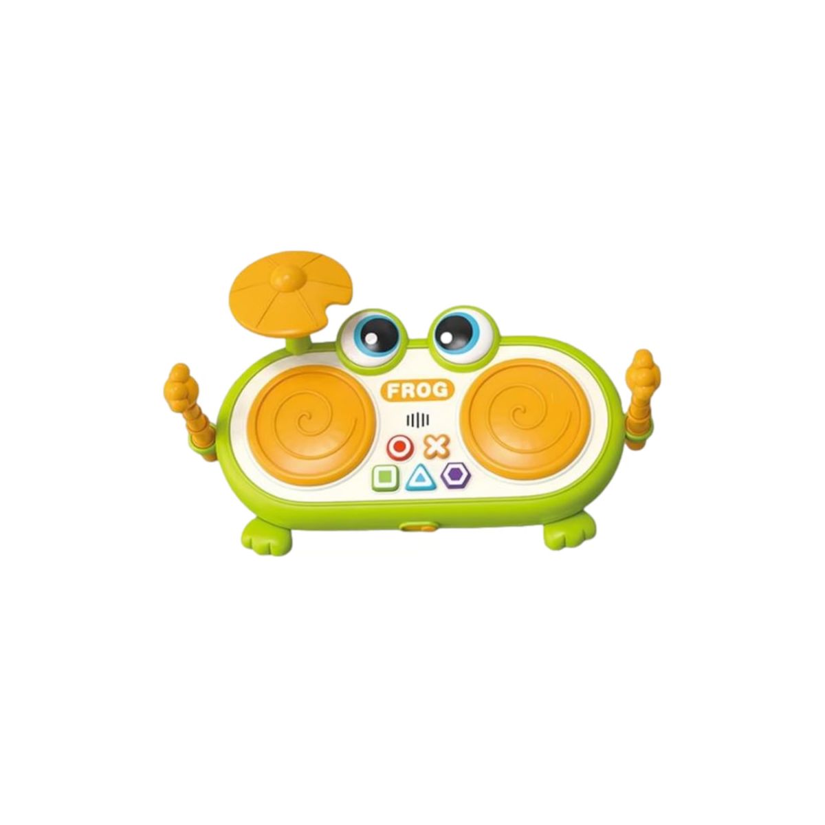 GENERICO - JUGUETE MUSICAL CON BATERIA DIBUJOS Y TAMBOR PARA NIÑOS