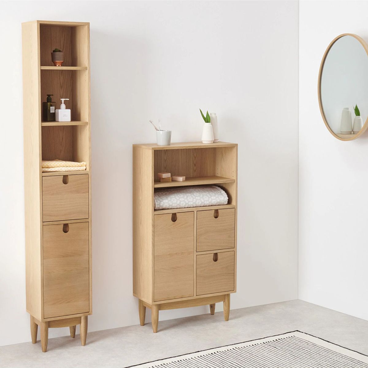 TU MESITA - Mueble Moderno Alto Mike color Duna TU MESITA