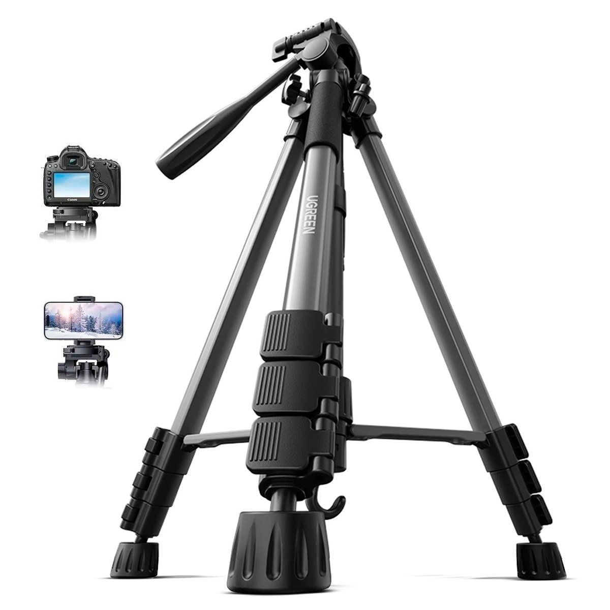 UGREEN - Tripode para Cámara Celular Profesional Ugreen LP661 Aluminio