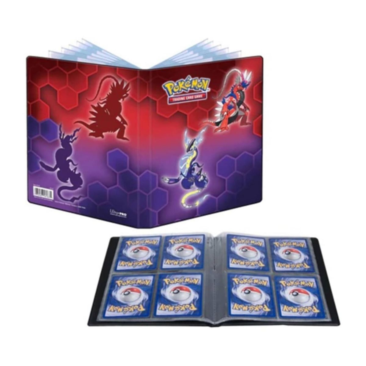 POKEMON - POKEMON ULTRA PRO MIRAIDON KORAIDON 4-POCKET PORTAFOLIO