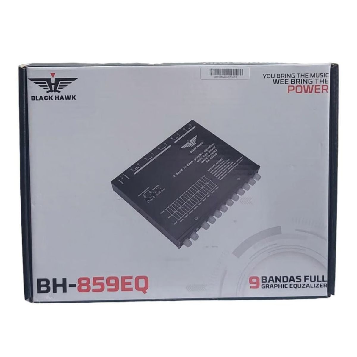 BLACK HAWK - Previo Ecualizador Black Hawk 9 Bandas Nuevo Modelo
