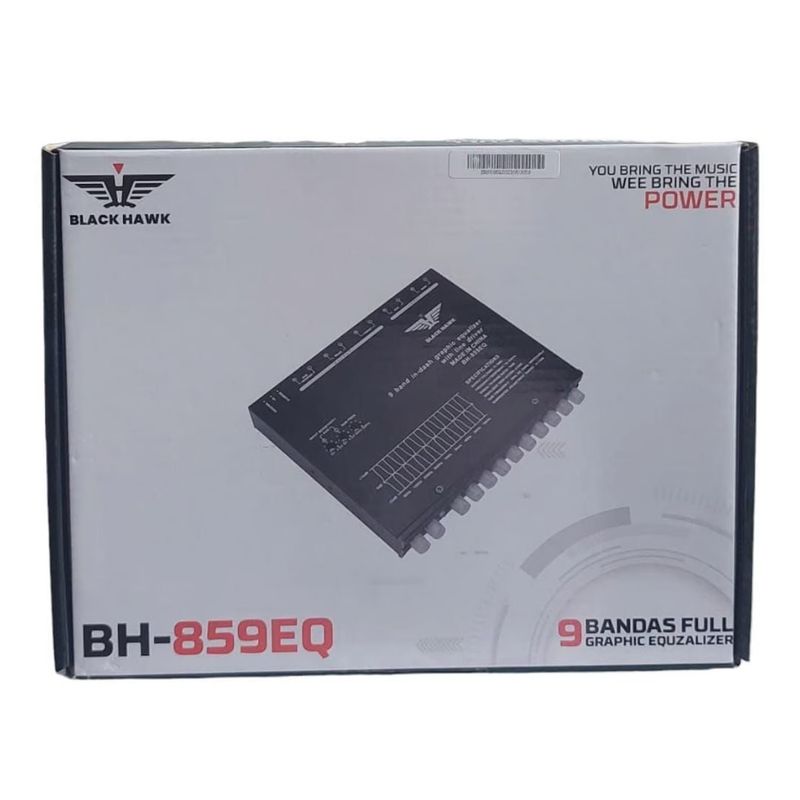 BLACK HAWK - Previo Ecualizador Black Hawk 9 Bandas Nuevo Modelo