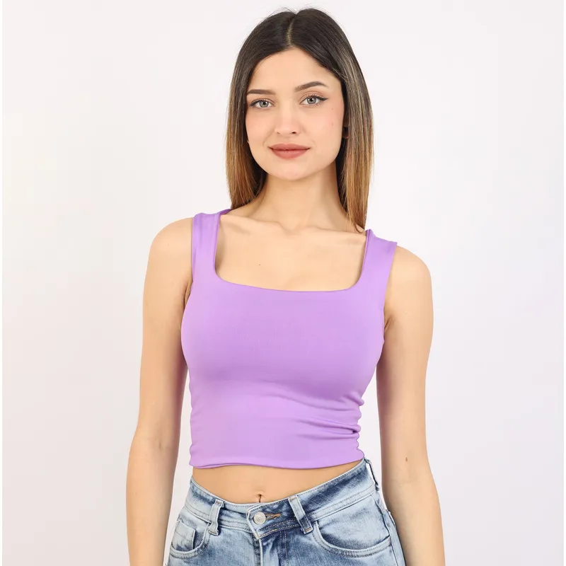 GENERICO - top casual mujer sin mangas fiesta