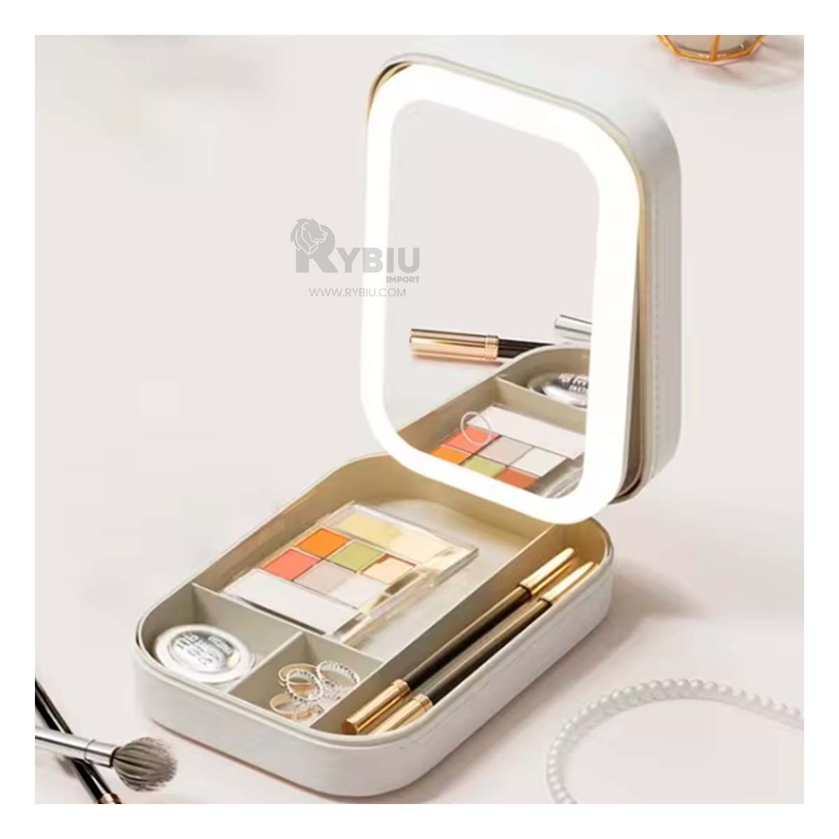 GENERICO - Joyero para Mujeres en Color Rosado Y+Regalo Agendita