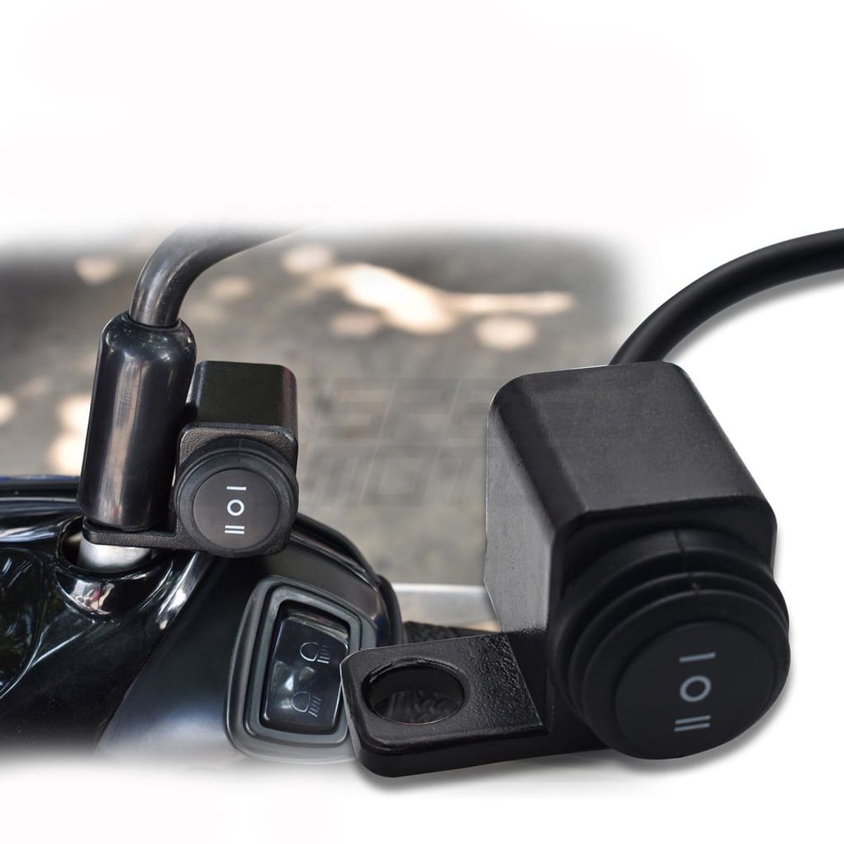 GENERICO - Interruptor Universal Izquierdo Para Manillar Motocicleta