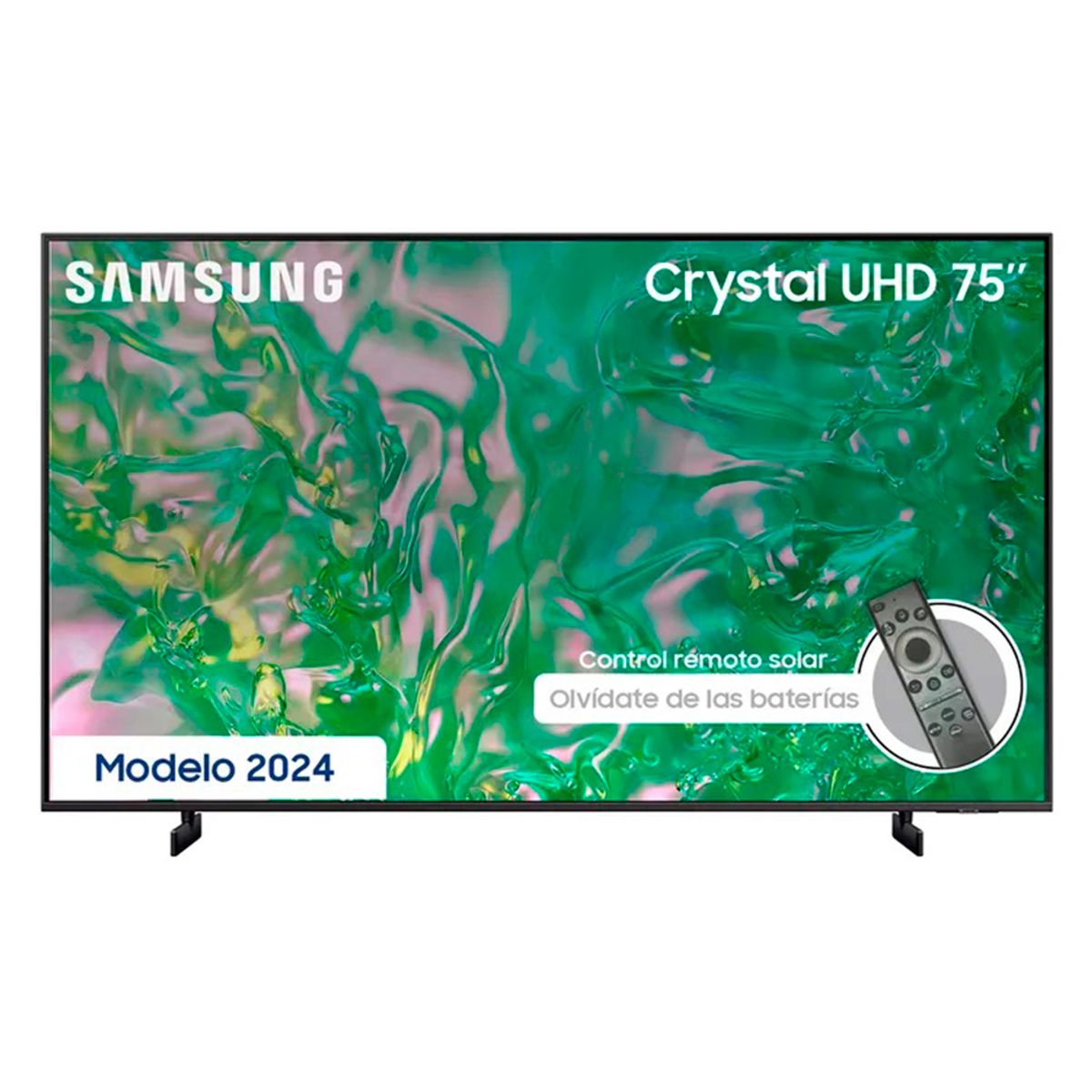 SAMSUNG - Televisor Samsung 75 Smart Ultra HD 4K UN75DU8000G Nuevo Modelo - Negro