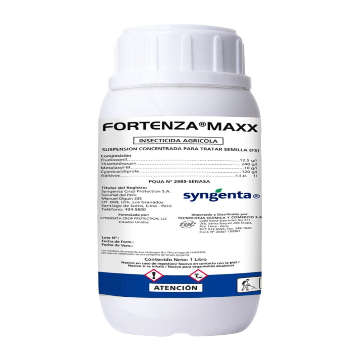GENERICO - FORTENZA MAXX 100mL  INSECTICIDA AGRÍCOLA
