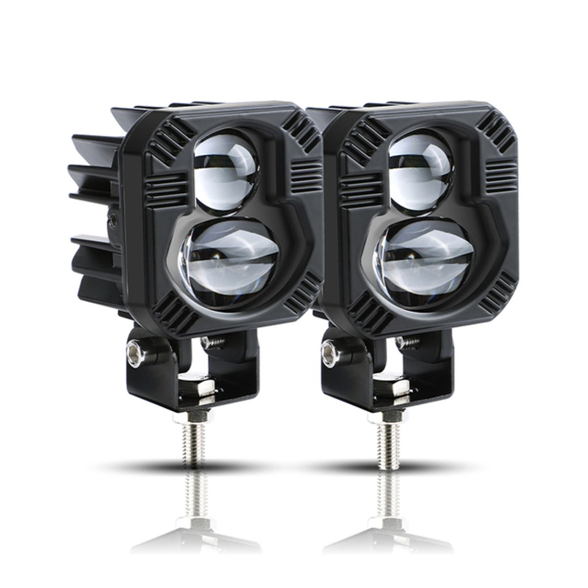 GENERICO - Exploradora Lupa Antiniebla Luz Alto Y Bajo