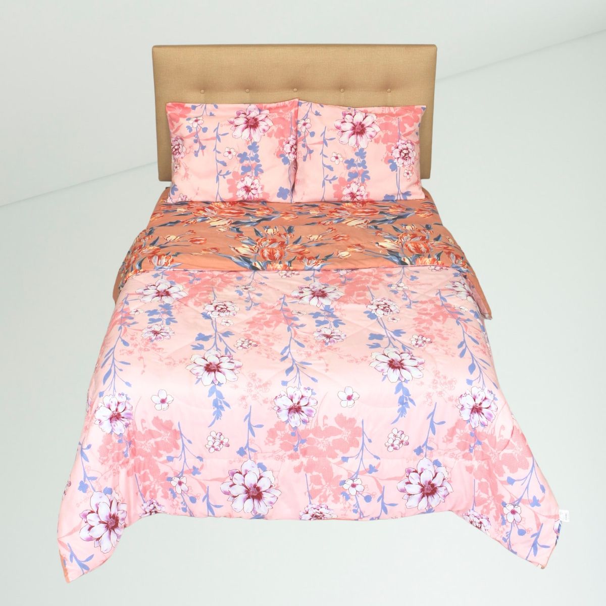 ESKIMOPERU - EDREDÓN DE 2 PLAZAS REVERSIBLE GOLD