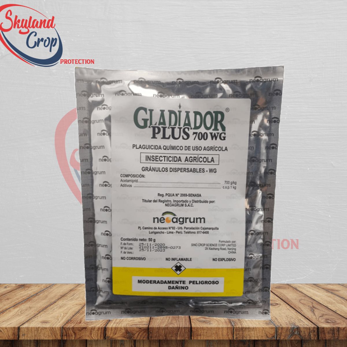 GENERICO - GLADIADOR PLUS 700 WG 50gr INSECTICIDA AGRÍCOLA
