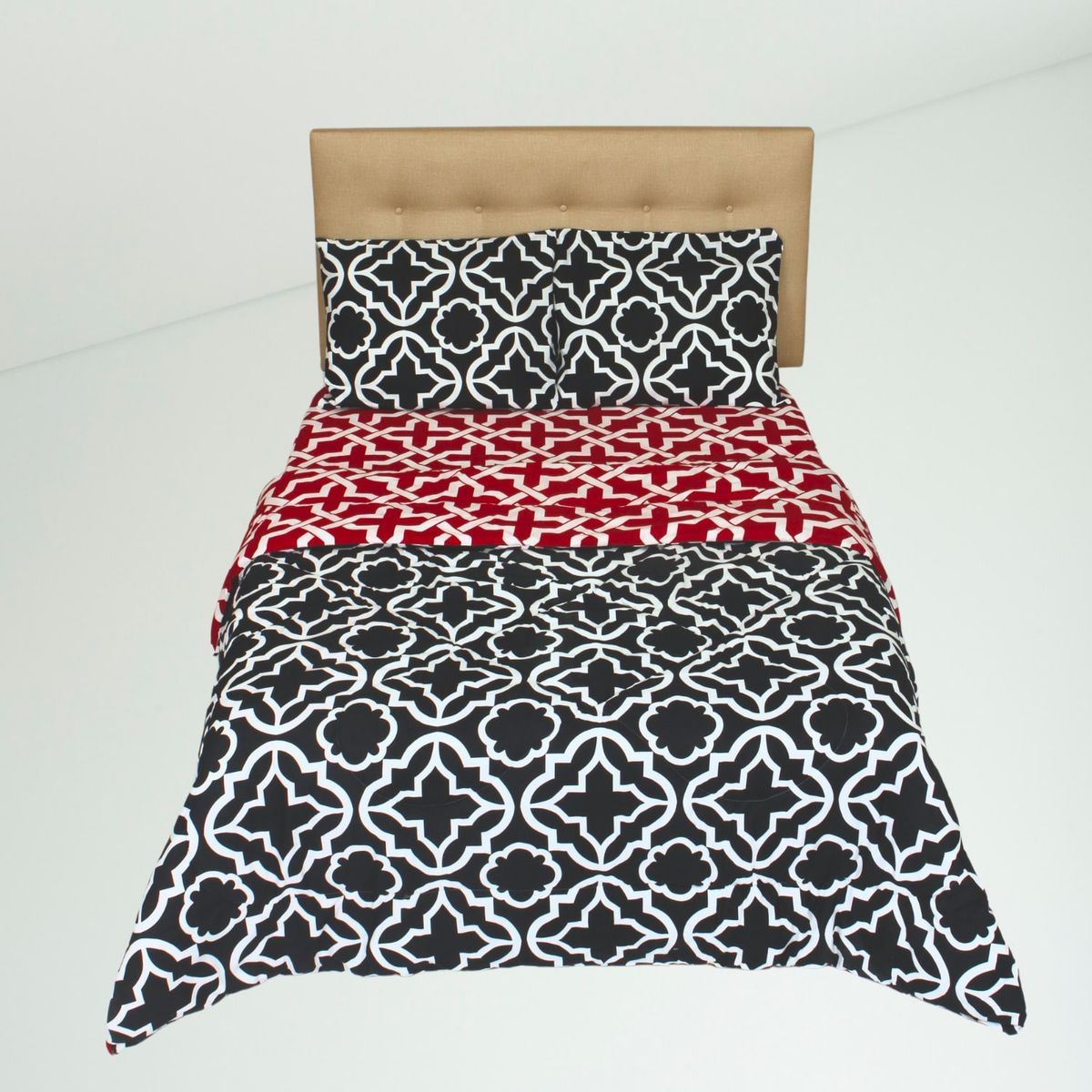 ESKIMOPERU - EDREDÓN DE 2 PLAZAS REVERSIBLE GOLD