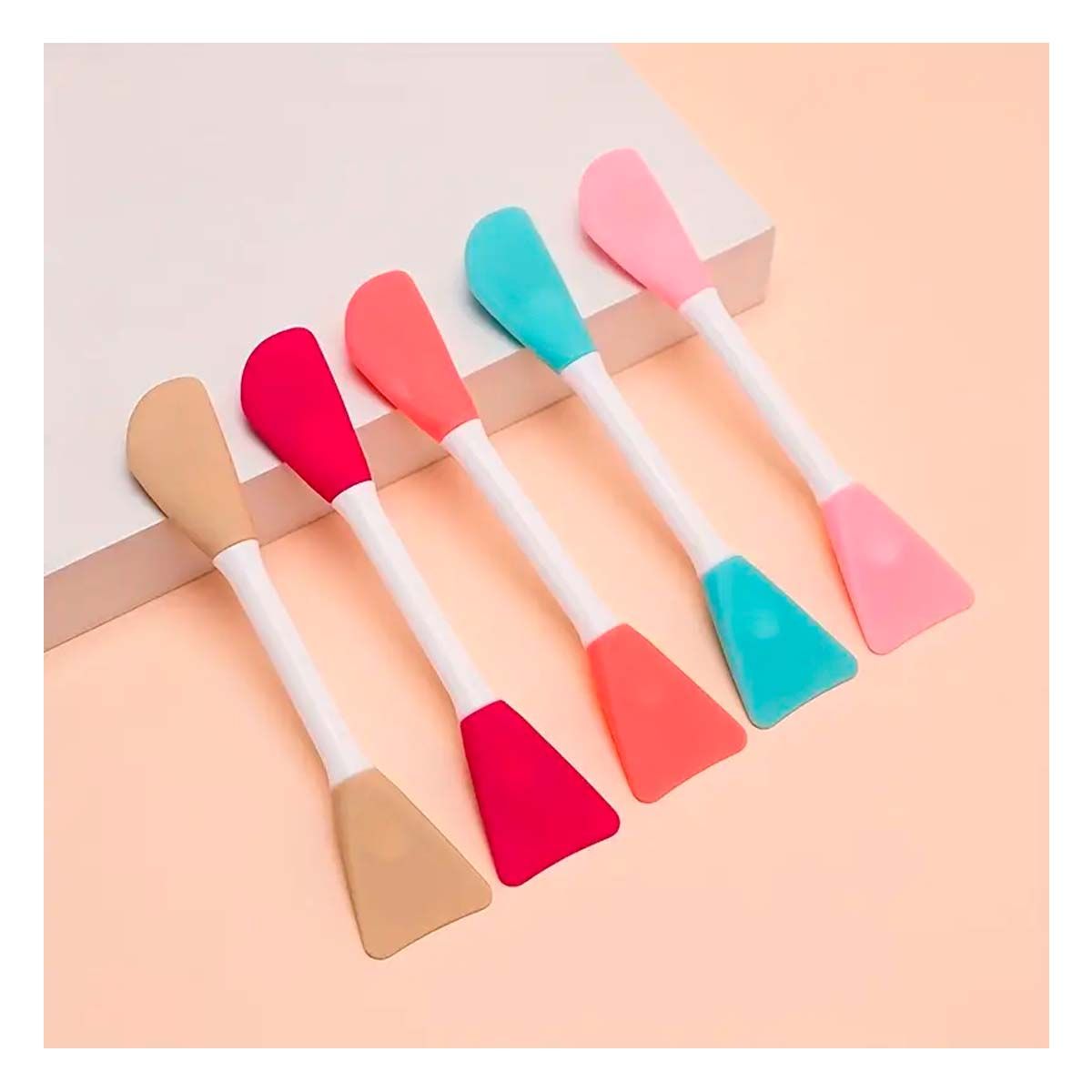 GENERICO - Espatula para Aplicacion en Color Celeste Y+Regalo Stickers